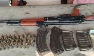 भोजपुरः ऑटोमैटिक हथियारों का शौकीन है कुख्यात बूटन चौधरी, 9 साल में दूसरी बार घर से मिली AK-47