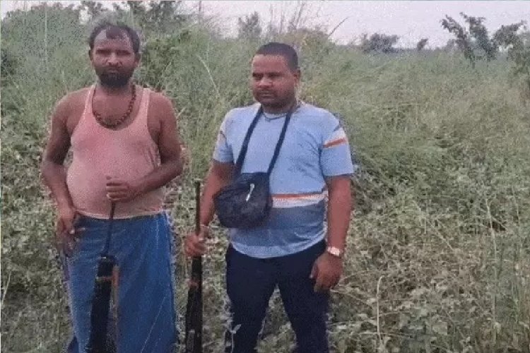 पटना में STF और बदमाशों में मुठभेड़, 2 गिरफ्तार