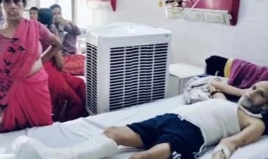 पटना NMCH में पेशेंट के पैर की 5 उंगली चूहे ने कुतर डाली , मरीज बोला- पानी चढ़ रहा था; पता नहीं चला