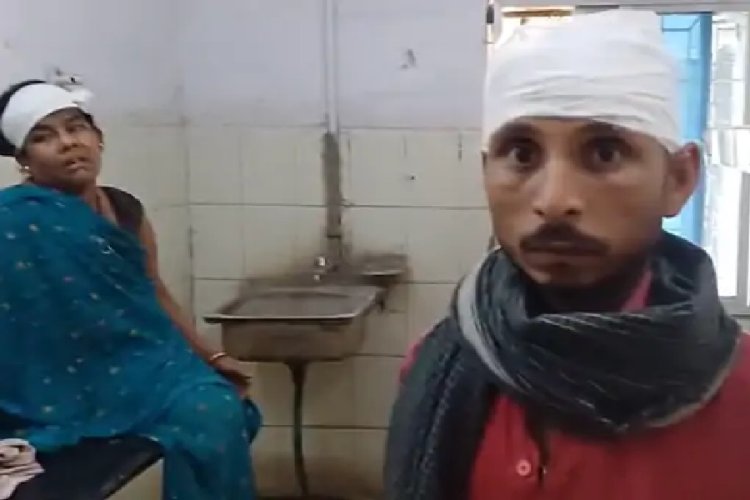 शराब माफियाओं ने होटल संचालिका और बेटे पर किया हमला