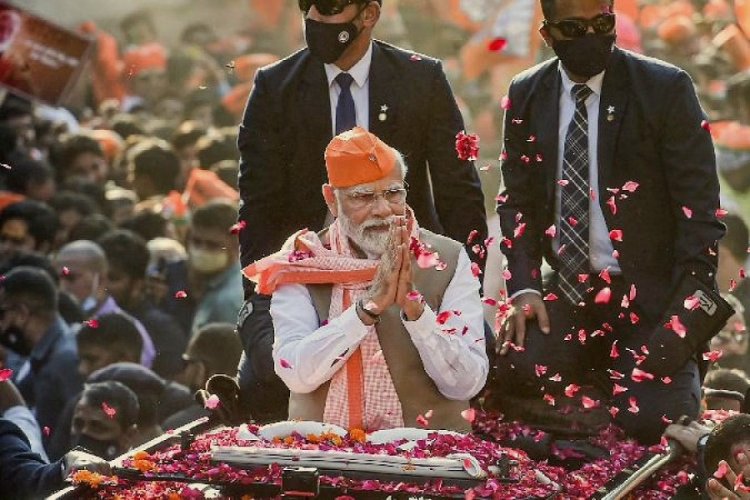 पटना में आज पीएम मोदी का 5 किलोमीटर लंबा रोड शो, भाजपा कार्यालय तक 25 संगठनों द्वारा होगा भव्य स्वागत