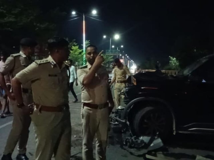 बार बार की चेकिंग से तंग आ गया था, पुलिस को रौंदने वाला का बयान
