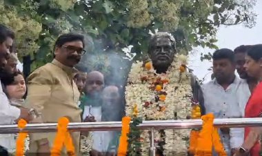 CM हेमंत सोरेन ने शहीद निर्मल महतो को दी श्रद्धांजलि